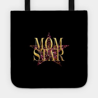 Sparkle and Shine MomSter Purple Foil Tote