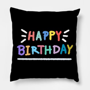 Happy birthday Pillow