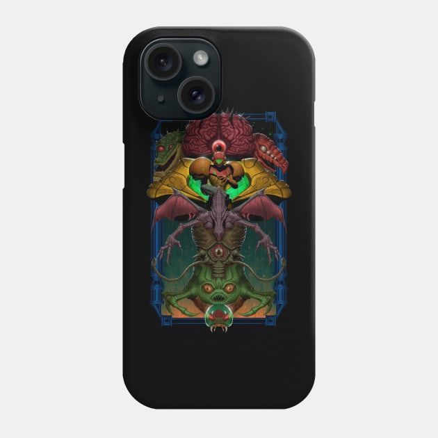 S Metroid poster Phone Case by Werupz