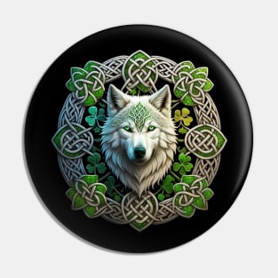 Lobo Blanco Pin