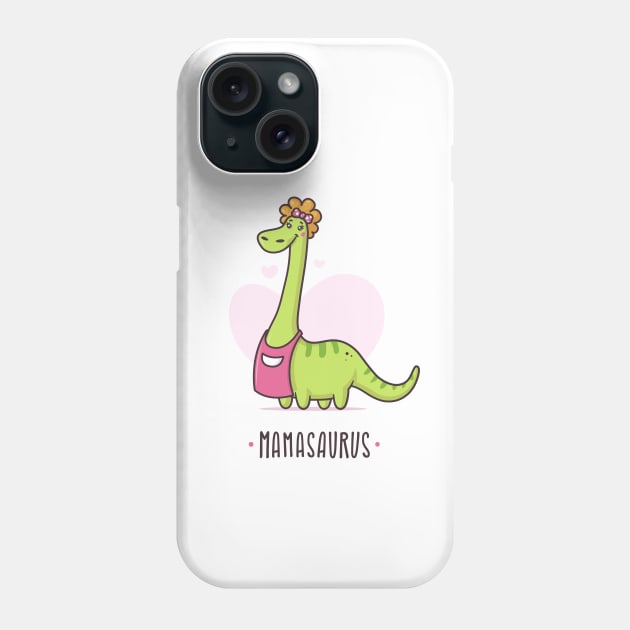 Mamasaurus Phone Case by zoljo