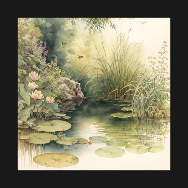 Ornamental Coy Pond by Abili-Tees