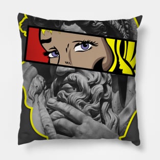 Pop Art Sculpture Pillow