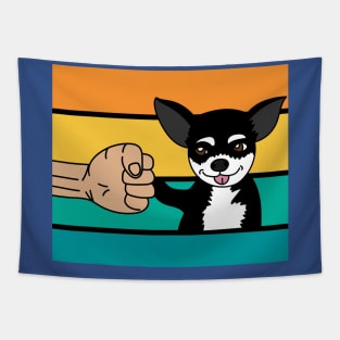 Best Retro Dog Owner Of All Time Tapestry