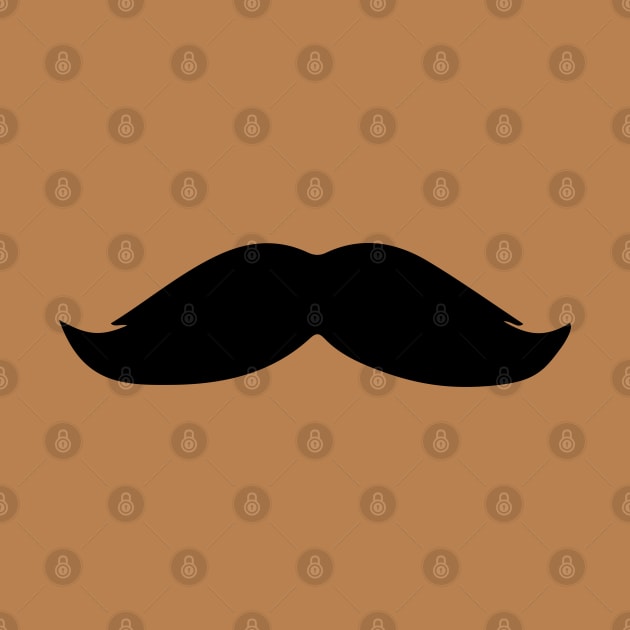 Moustache - Bushy (Skin tone D) by helengarvey