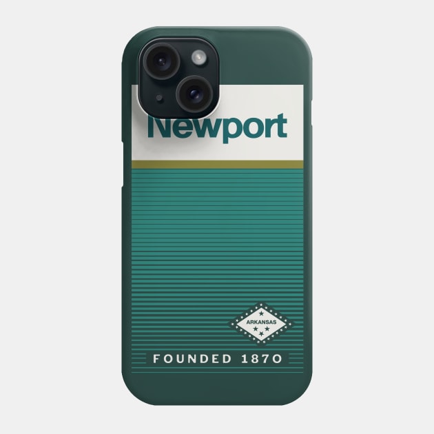 Newport Arkansas Phone Case by rt-shirts