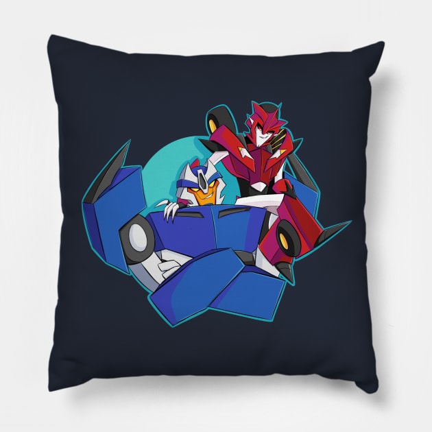 Animated Style Knock Out and Breakdown Pillow by glitzbot