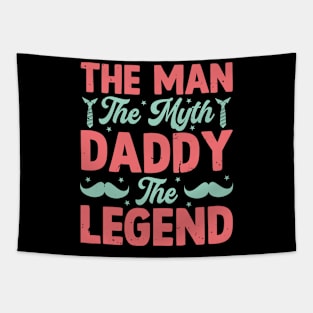 DADDY LEGEND Retro Gift for Father’s day, Birthday, Thanksgiving, Christmas, New Year Tapestry