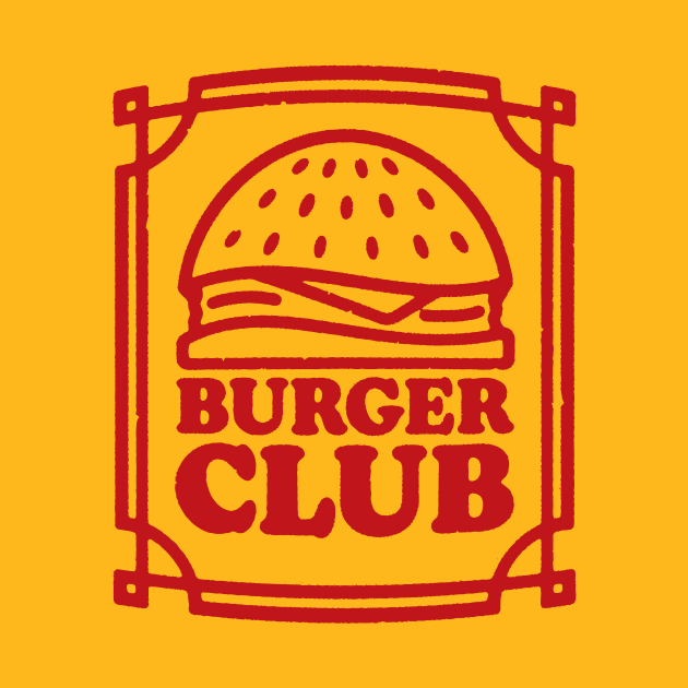 Burger Club by Curiositees Co.