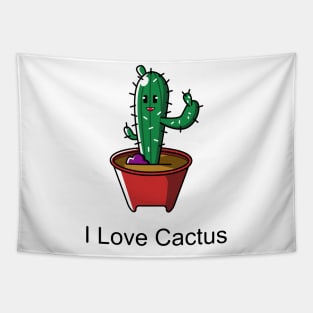 i love cactus #2 Tapestry