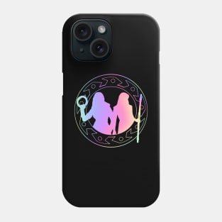 Xena & Gabrielle Pastel Chakram Phone Case