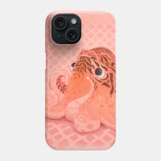 Camouflaged octopus Phone Case