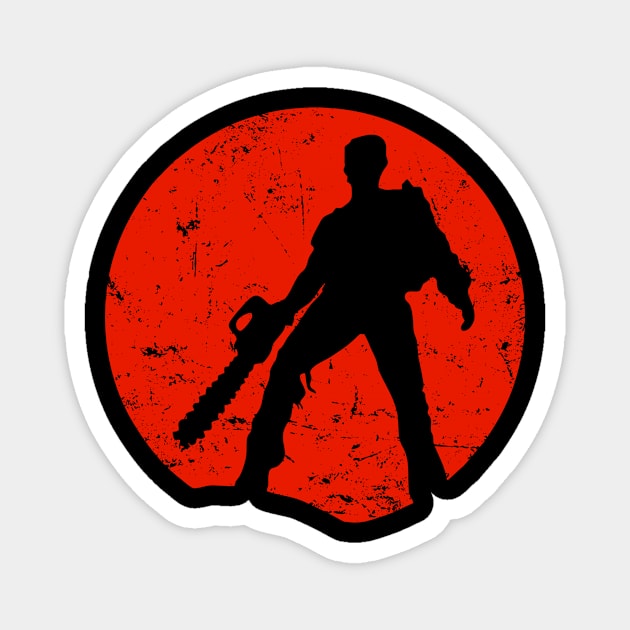 Ash Moon The Evil Dead Magnet by The Soviere