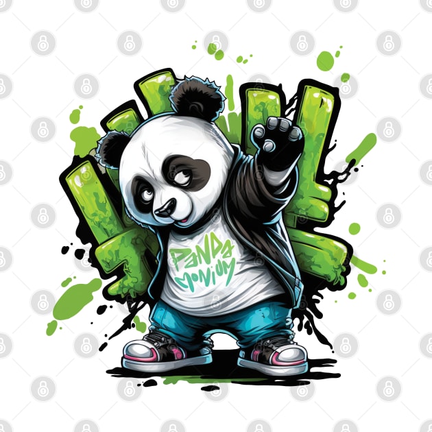 Panda Bear Pandamonium by GCS Designs