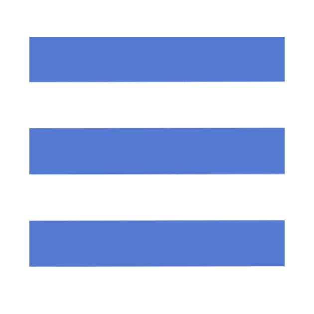 Blue and White Stripe 4 by ALifeSavored