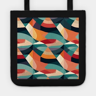 Geo Diamond: A Vibrant and Playful Fabric Pattern for Modern Fashion #1 Tote