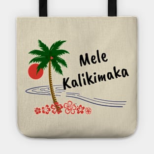 Mele Kalikimaka Merry Christmas Tote