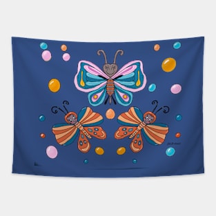 Happy butterflies Tapestry