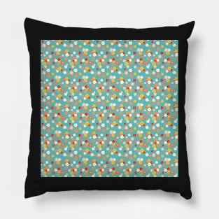 Ditzy Daisies - 70s Groove Collection Pillow