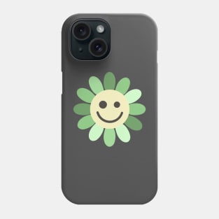 Green Happy Flower Phone Case