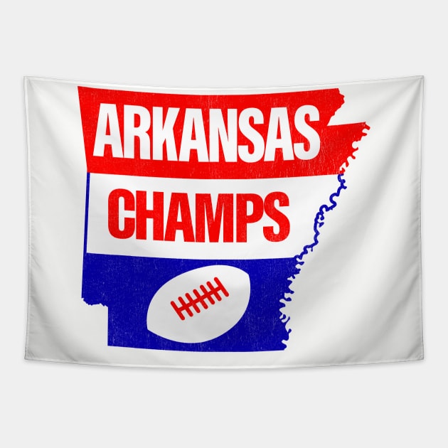 Defunct Arkansas Champs - AFA Football 1979 Tapestry by LocalZonly