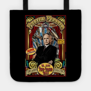 The Two Faced Man Sideshow Poster Tote