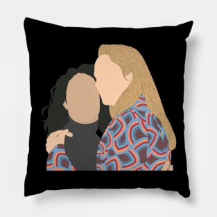 Eve and Villanelle Pillow