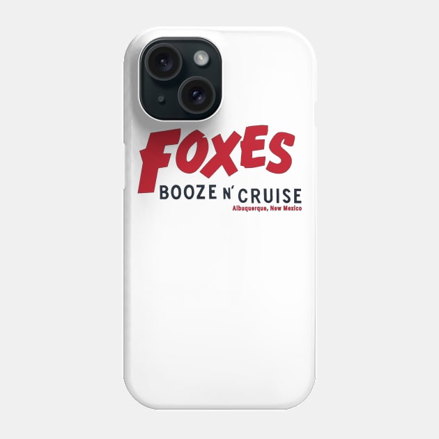 Foxes Booze N' Cruise Phone Case by StormMiguel - SMF