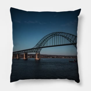 Centennial Bridge in Miramichi, New Brunswick V2 Pillow