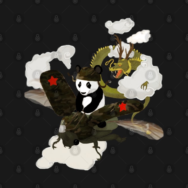 Panda's escape by Barruf