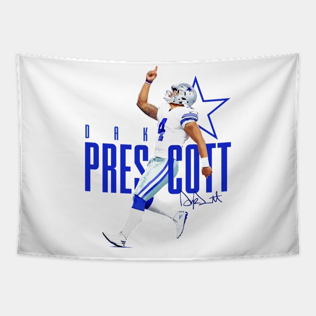 Dak Prescott Tapestry by Juantamad