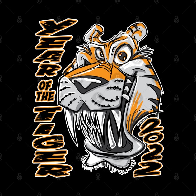 Year of the Tiger 2022 by eShirtLabs