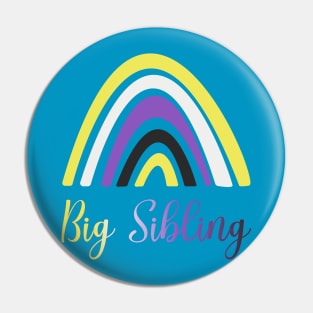 Big Sibling (non binary colors) Pin