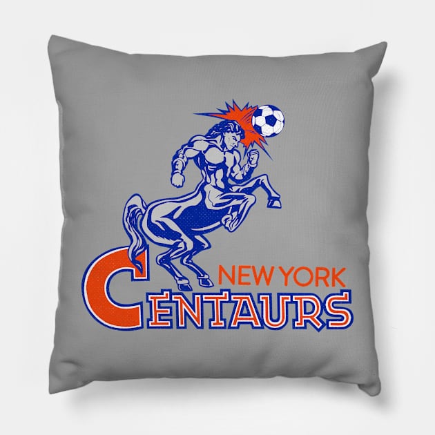 Short-lived New York Centaurs USL Soccer 1995 Pillow by LocalZonly