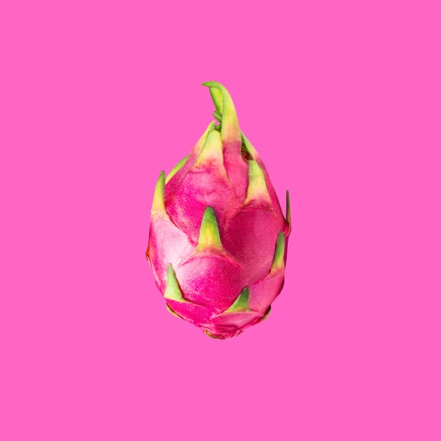 Dragon Fruit Hot Pink - Funky Hong Kong Summer Fruits by CRAFTY BITCH