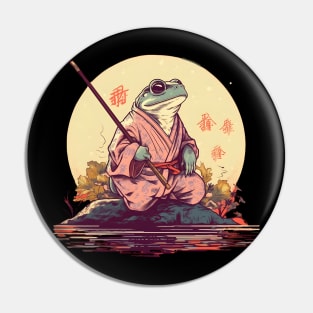 Japanese frog Pin