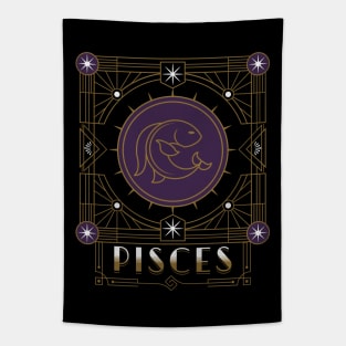 Great Pisces Deco Tapestry