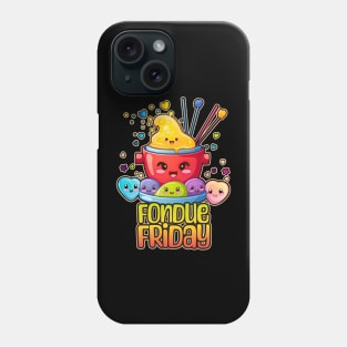 Fondue Friday Foodie Design Phone Case