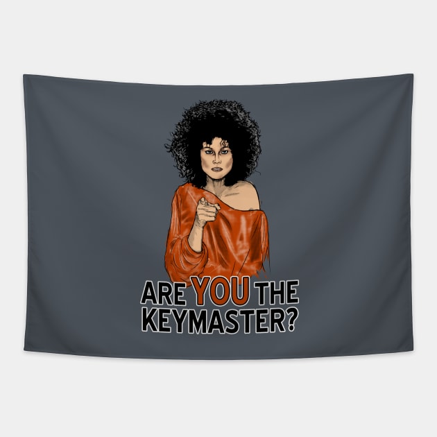 Are You the Keymaster? Tapestry by Moysche