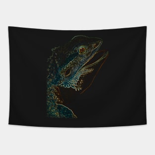 leguan, colored leguan Tapestry