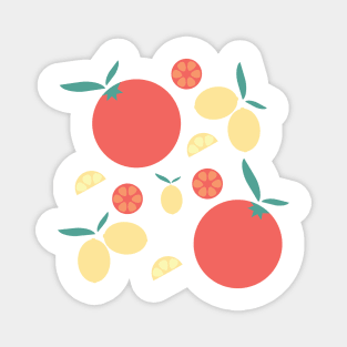 Oranges and Lemons Magnet