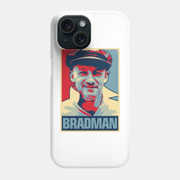 Bradman Phone Case by DAFTFISH