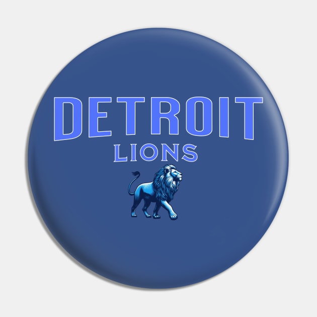 DETROIT LIONS Pin by Imaginate