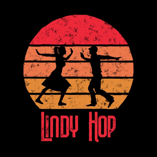 Lindy Hop Sunset Design by echopark12