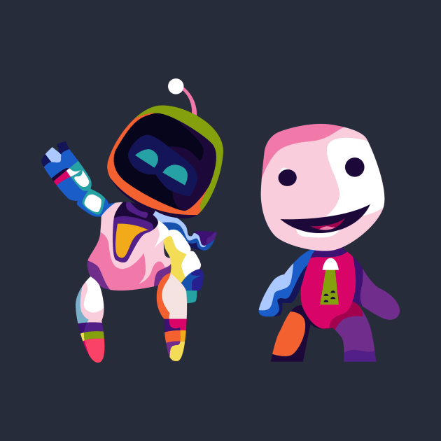 Astro & Sackboy by sullyink