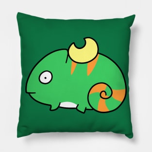 Moon Chameleon Pillow