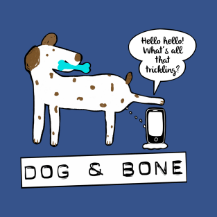 Dog and Bone Cockney London Design T-Shirt