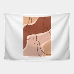 Abstract Bohemian Shapes 4.6 Tapestry