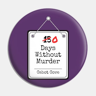 Last Murder In Cabot Cove Pin