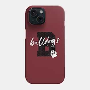 Bulldogs football bulldog baseball Phone Case